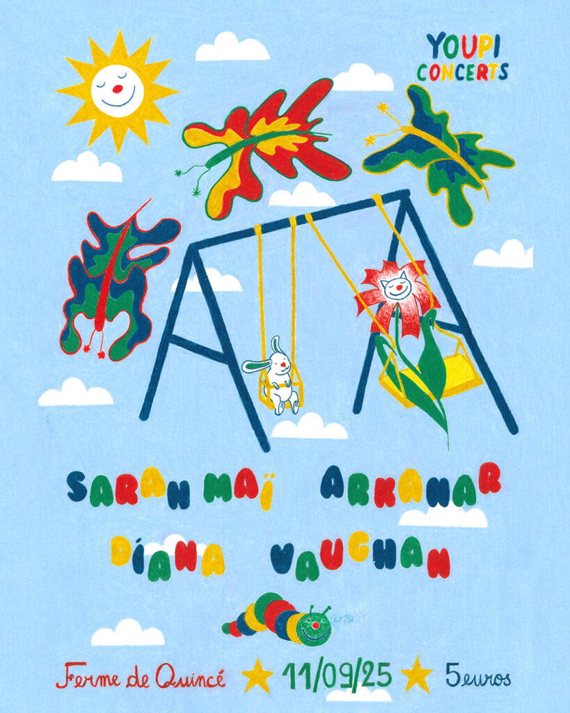 affiche Youpi Concerts 11/09/25, © Pernette Houdayer