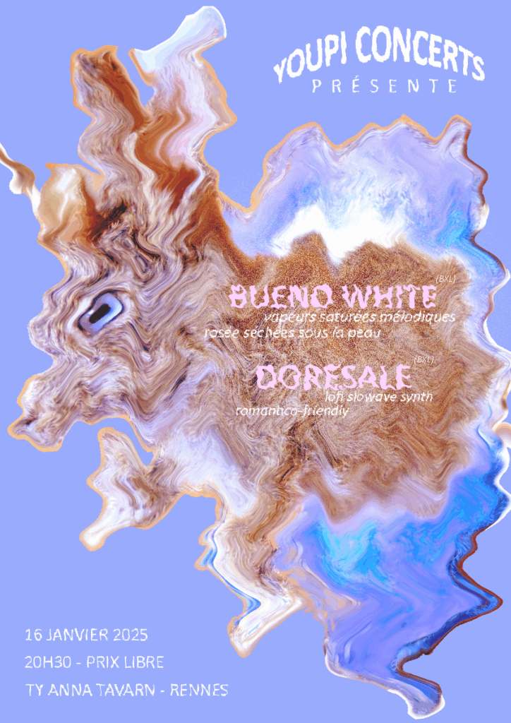 affiche Youpi Concerts 16/01/25, © Pernette-Houdayer