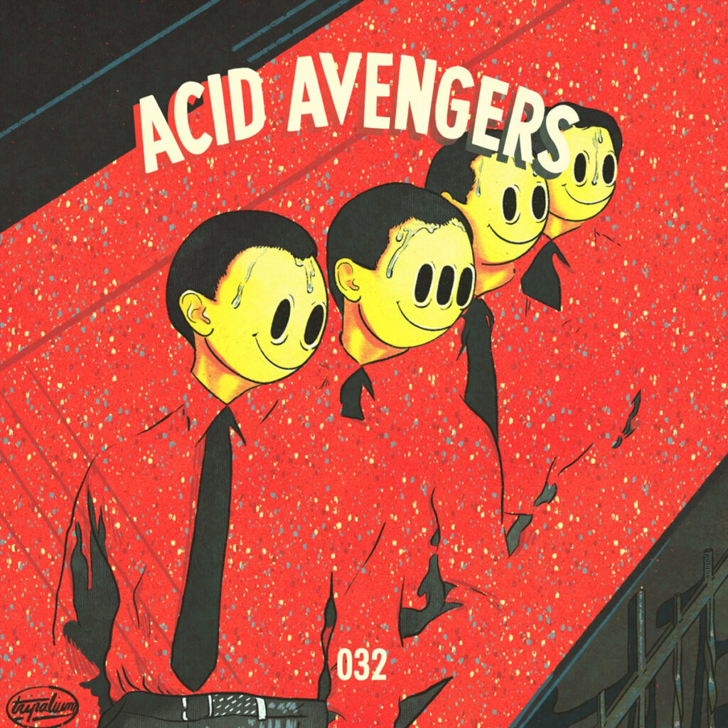 AAR032 - Kragg / RTR - Acid Avengers 032, artwork © Lucie Ménétrier.