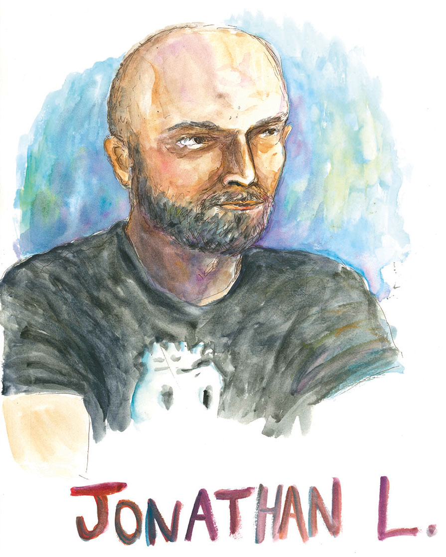 Portrait de Jonathan Lieffroy par Ambre Ménard, ©2026.